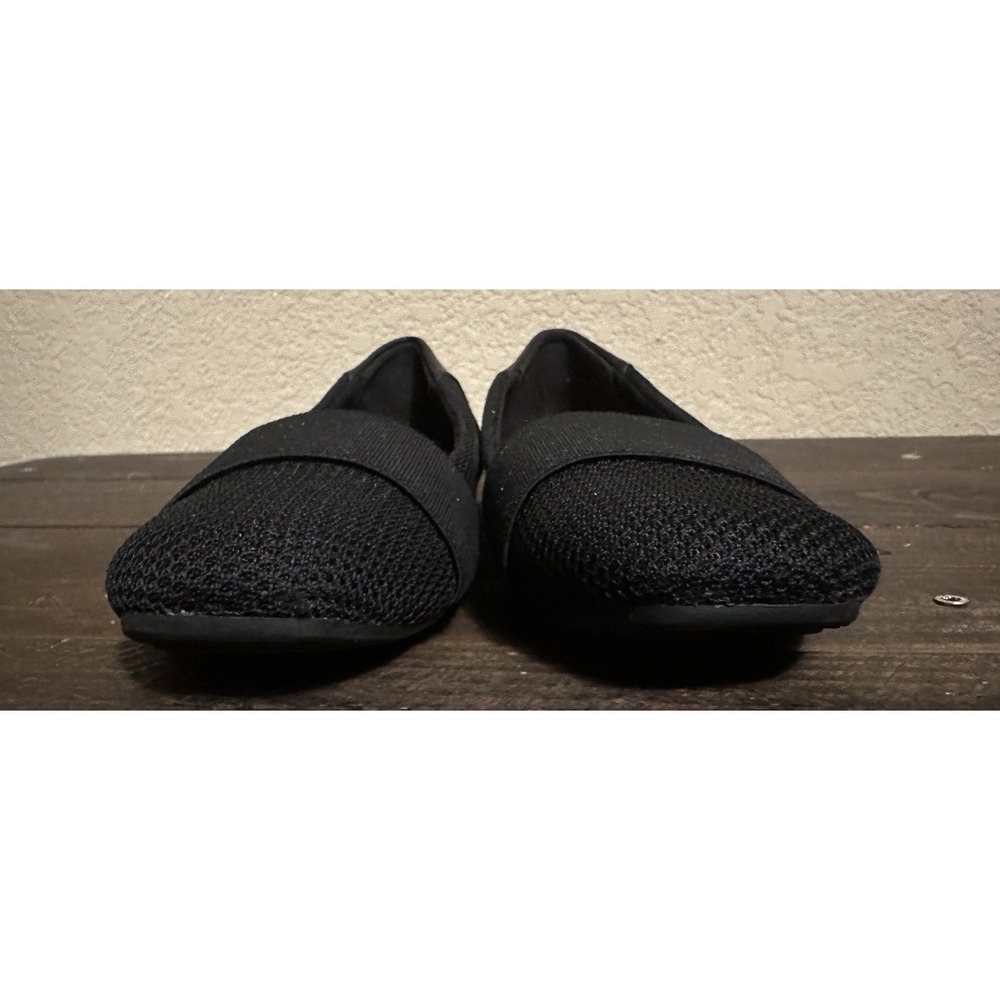 White Mt Slip-On Loafers Women Size 8.5 M Black Textile Upper Flats Shoes - Picture 7 of 16